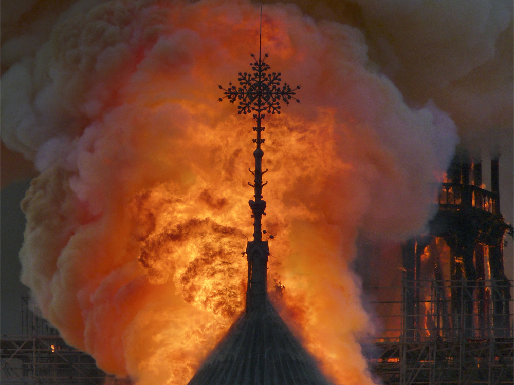 NOTRE DAME IS BURNING